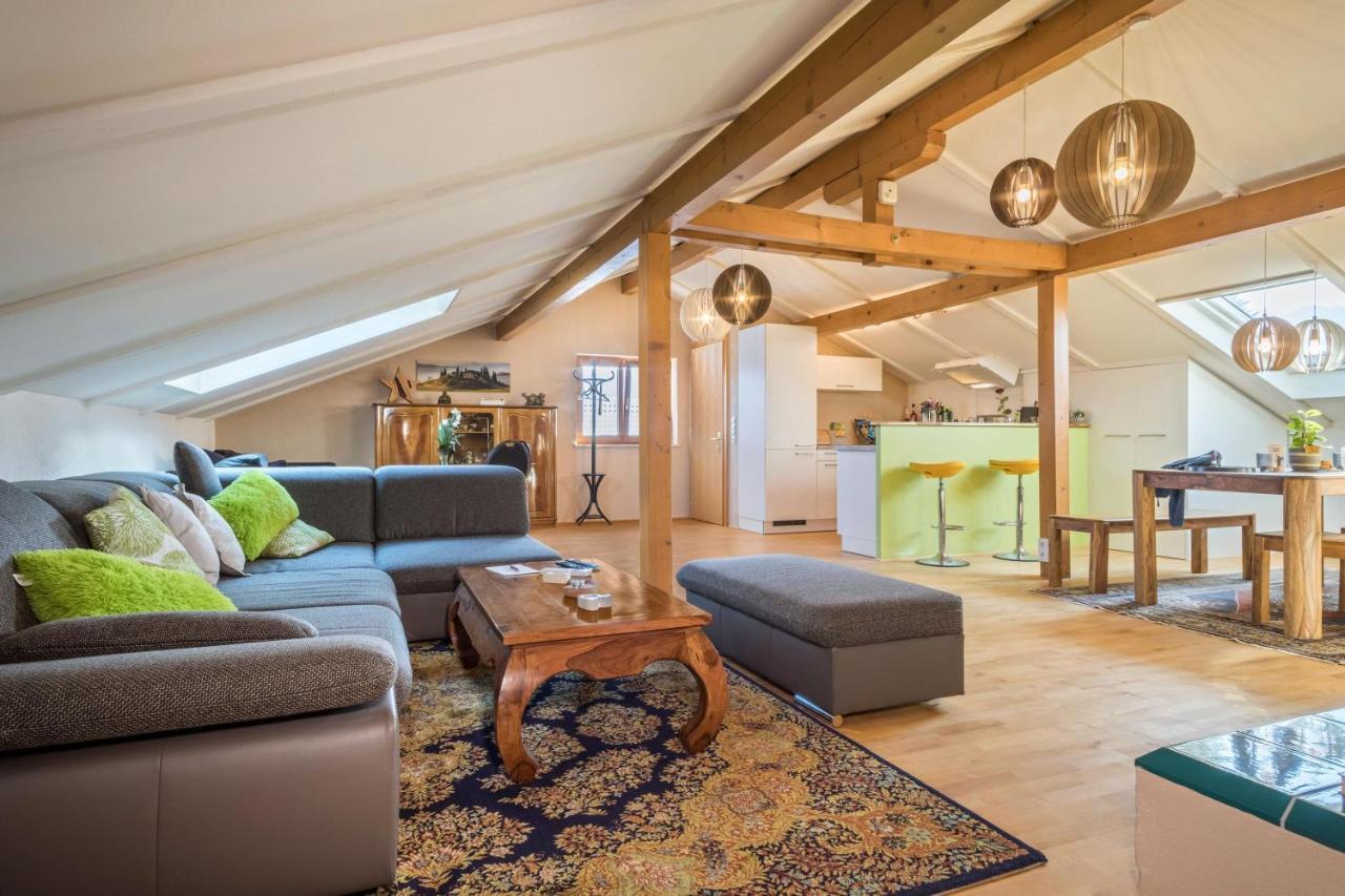 Luxurioeses Penthouse-Appartement Höchst Екстериор снимка